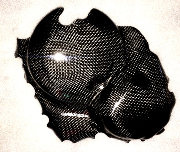 Clutsh protector HONDA CB600 HORNET PC41 2007-13 CARBON KUPPLUNGSDECKEL PROTEKTOR CARBONO MOTOR